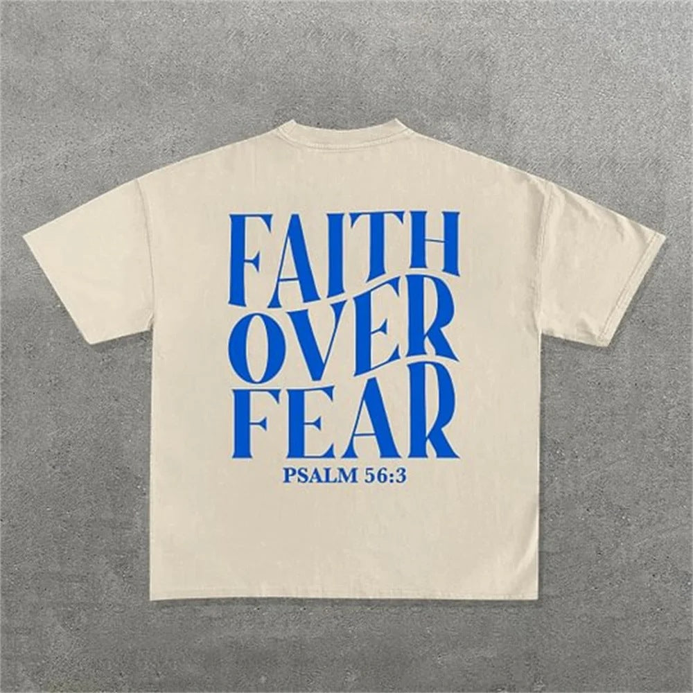 Wear your faith Men's Printed Short-sleeved T-shirt