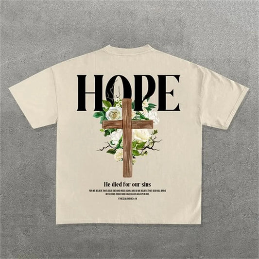 Wear your faith Men's Printed Short-sleeved T-shirt
