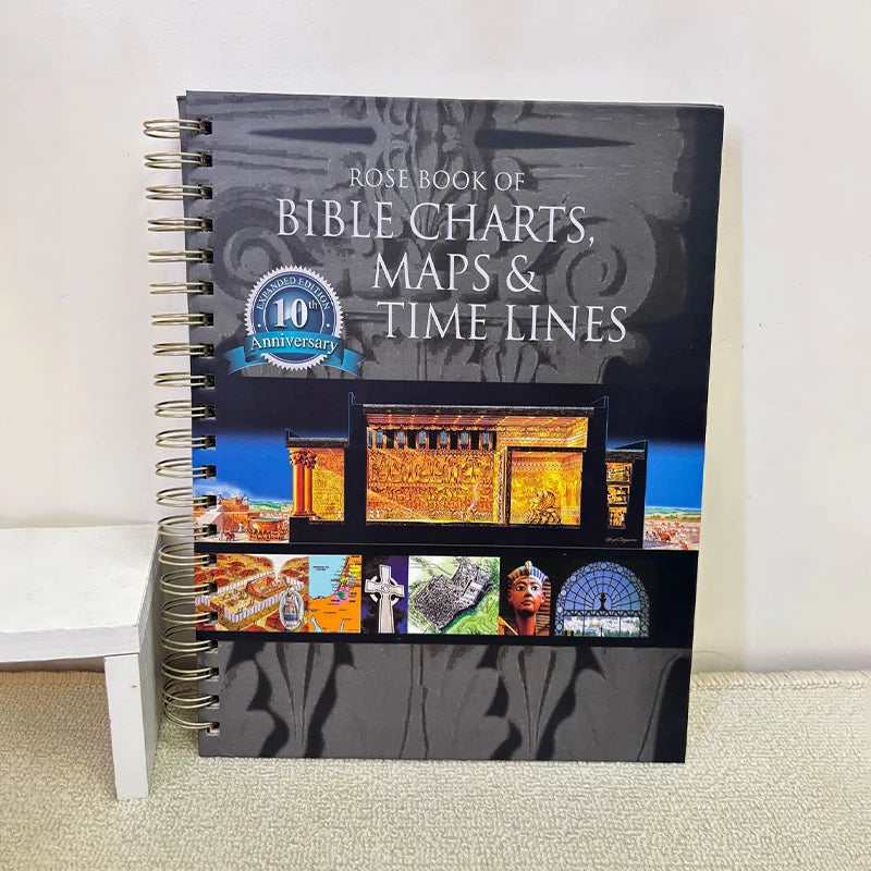 10th Anniversary Bible Study Guide – Charts, Maps & Timelines Pilgrimage Travel Companion (English Edition)