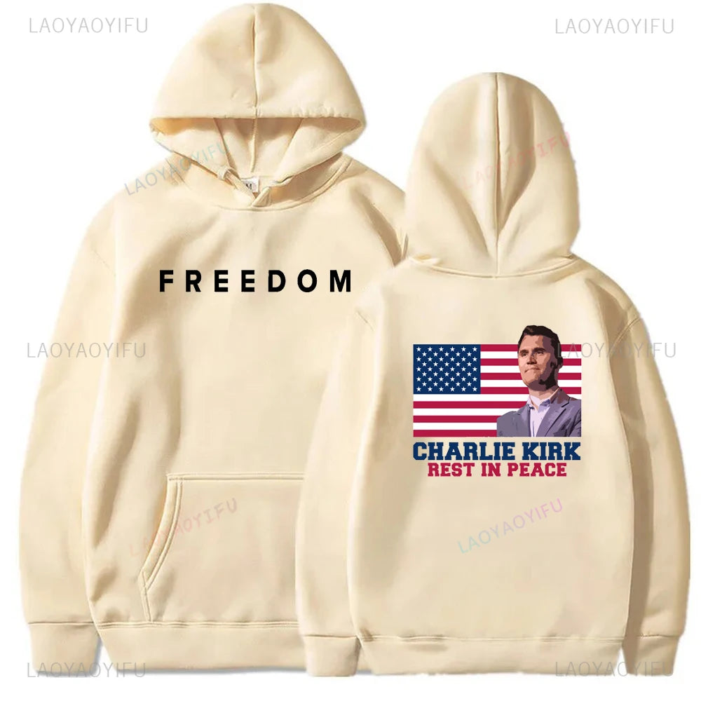 RIP 1993–2025 Charlie Kirk Freedom Hoodie