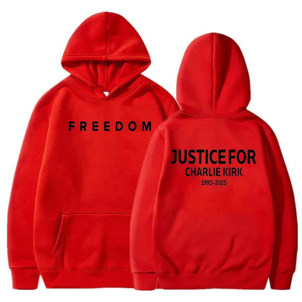 RIP 1993–2025 Charlie Kirk Freedom Hoodie
