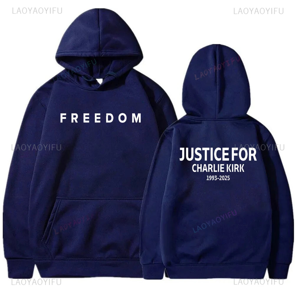 RIP 1993–2025 Charlie Kirk Freedom Hoodie
