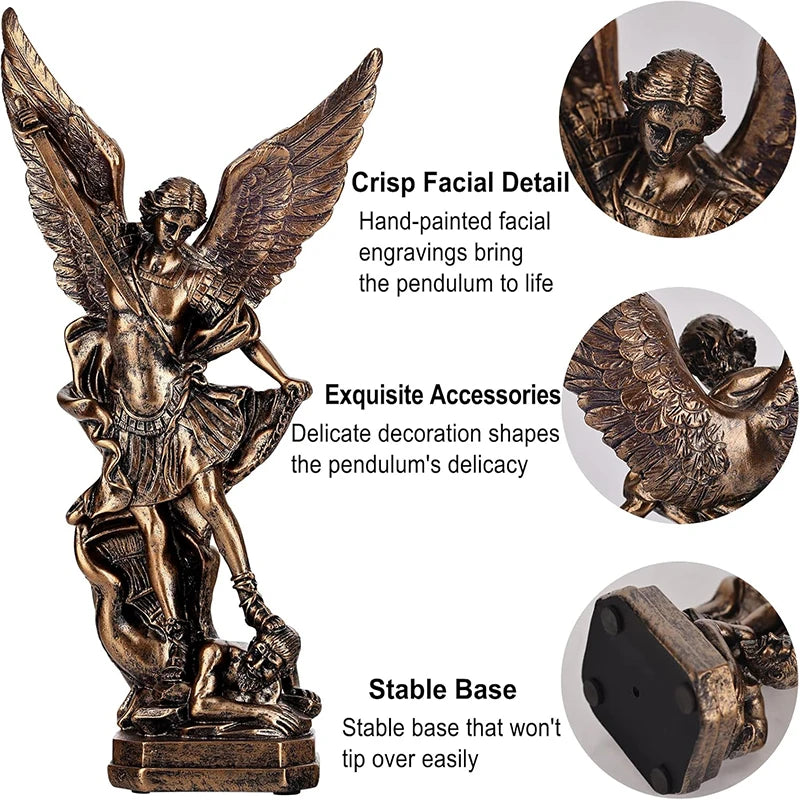 St Michael The Archangel Victoriously Over Satan Collection Sculpture