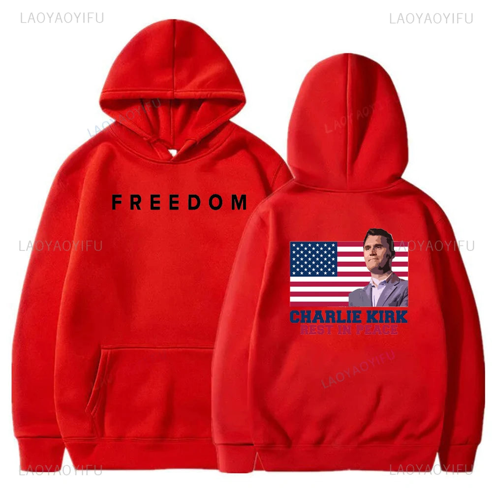 RIP 1993–2025 Charlie Kirk Freedom Hoodie