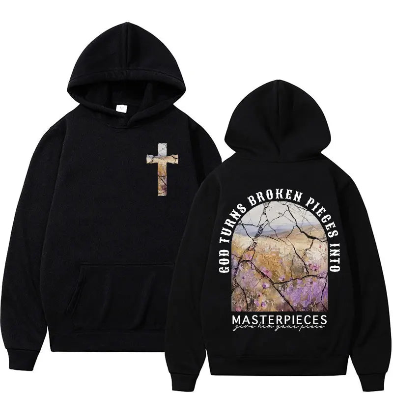 Christian Bible Verse Hoodie | Religious Gift Sweatshirt for Men & Women | Casual Long Sleeve Hooded Top