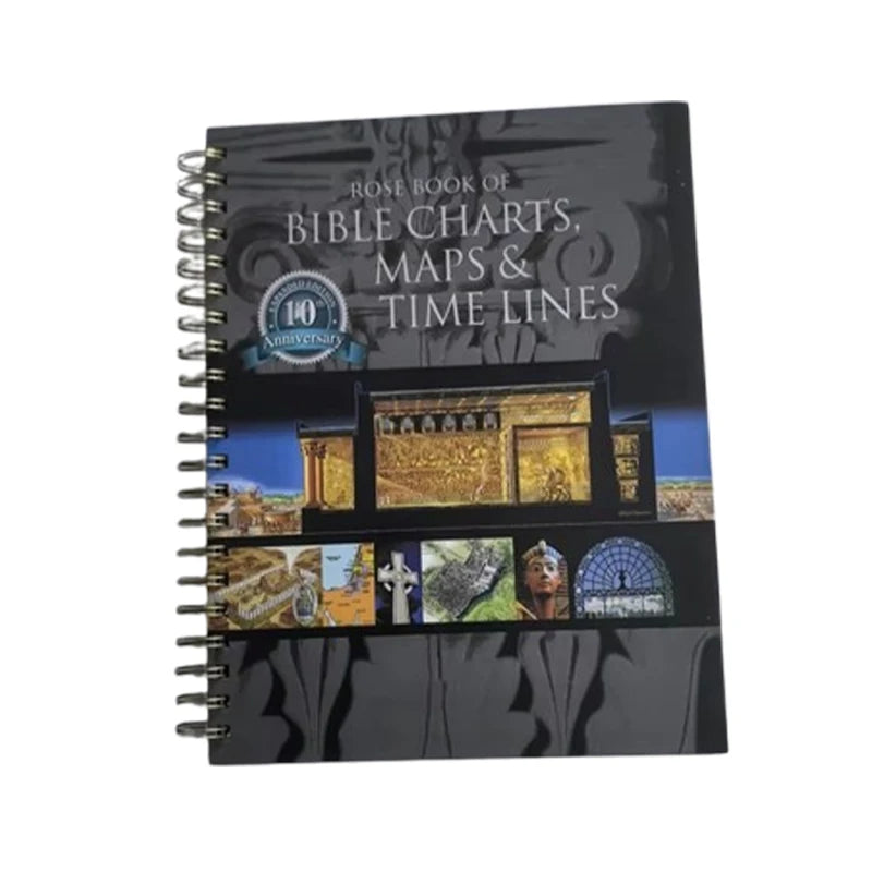 10th Anniversary Bible Study Guide – Charts, Maps & Timelines Pilgrimage Travel Companion (English Edition)