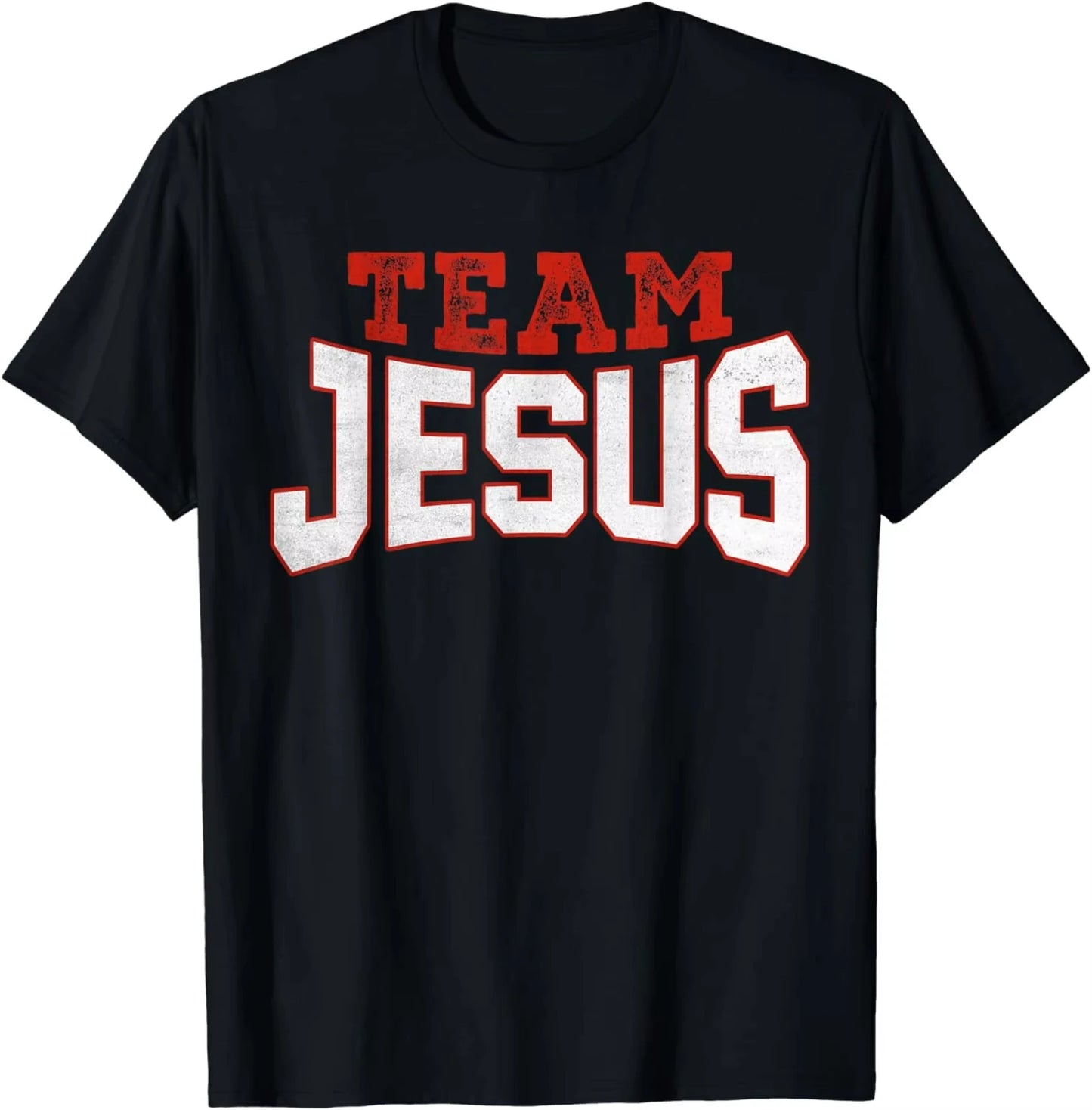 “Team Jesus” Unisex Christian Faith T-Shirt – Casual Graphic Tee for Men & Women
