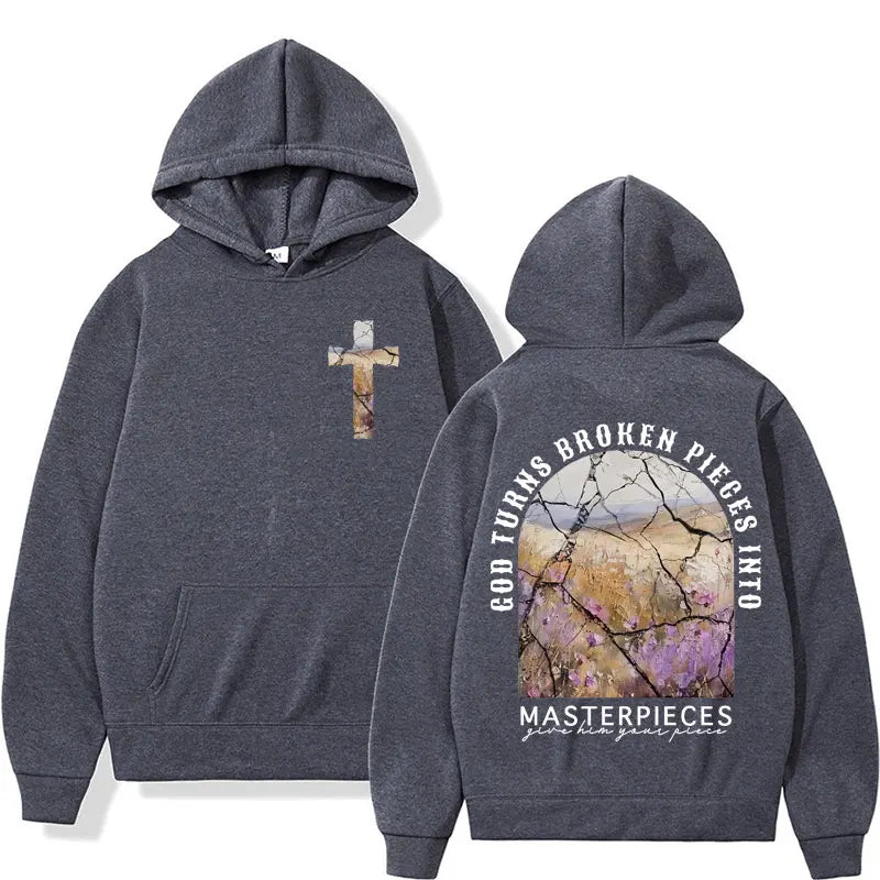 Christian Bible Verse Hoodie | Religious Gift Sweatshirt for Men & Women | Casual Long Sleeve Hooded Top