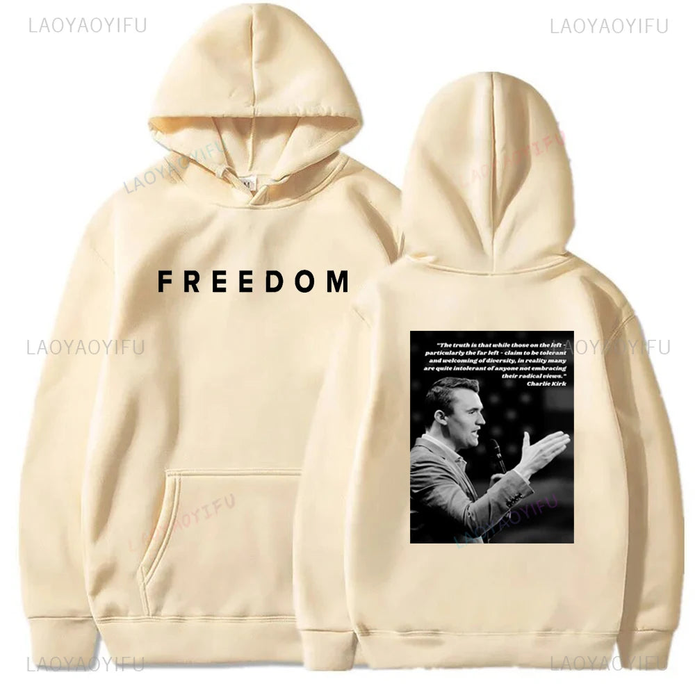 RIP 1993–2025 Charlie Kirk Freedom Hoodie