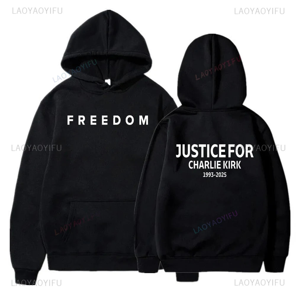 RIP 1993–2025 Charlie Kirk Freedom Hoodie