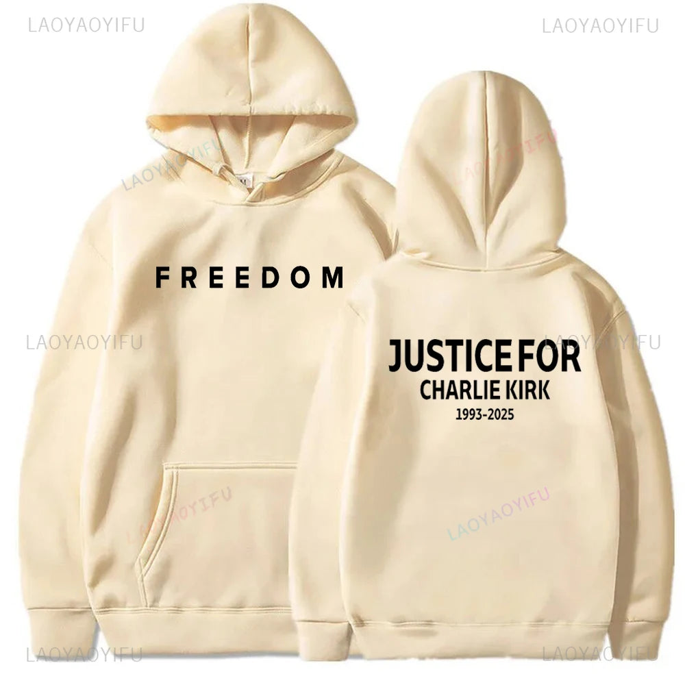 RIP 1993–2025 Charlie Kirk Freedom Hoodie