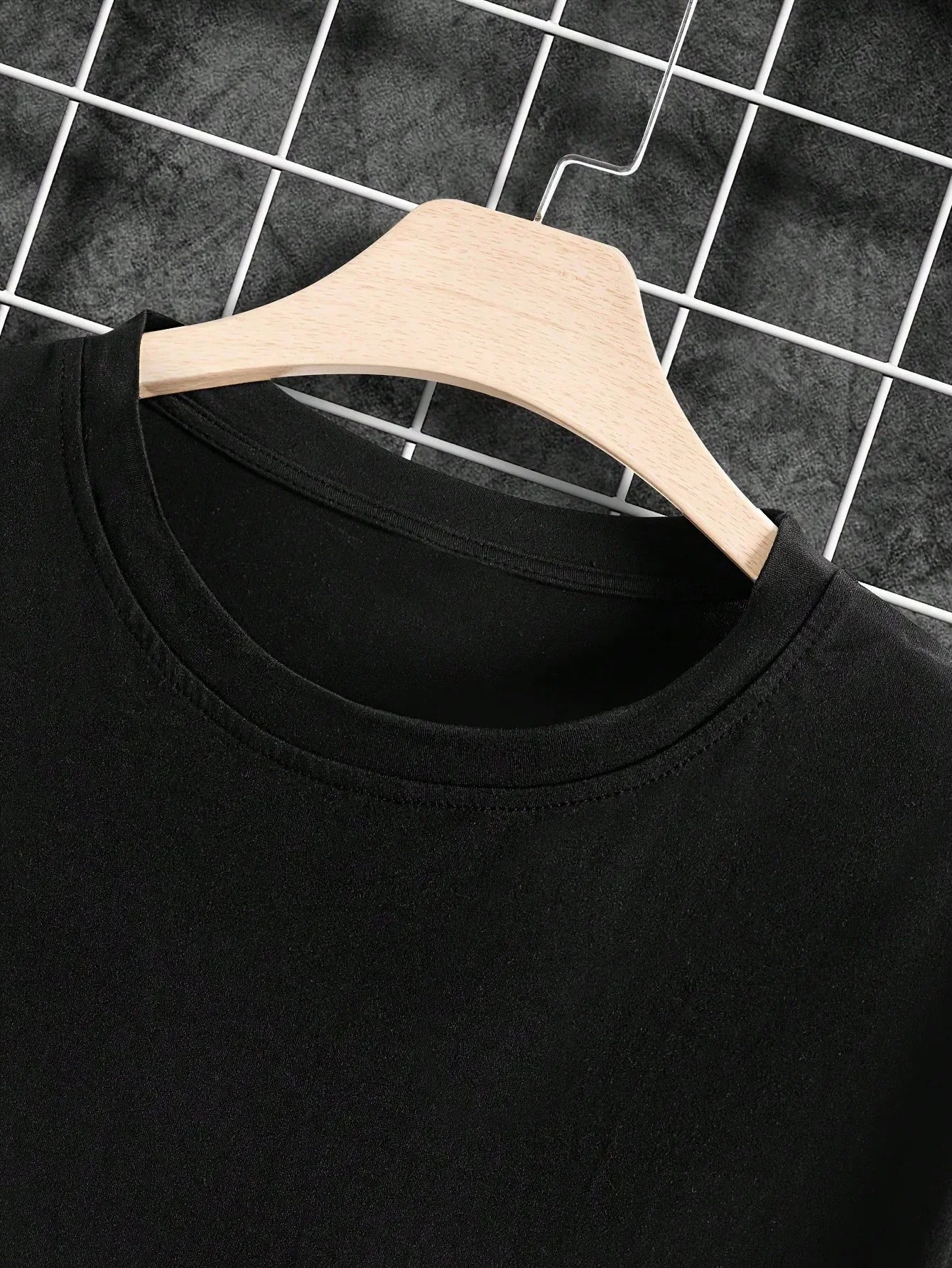 I Saw That Bible Quote  Men's Casual Custom Cotton T-Shirt With Jesus  Graphic Print - Black