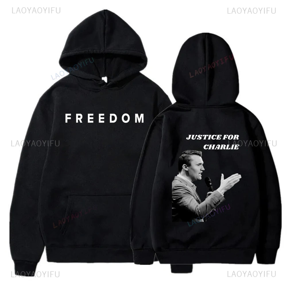 RIP 1993–2025 Charlie Kirk Freedom Hoodie