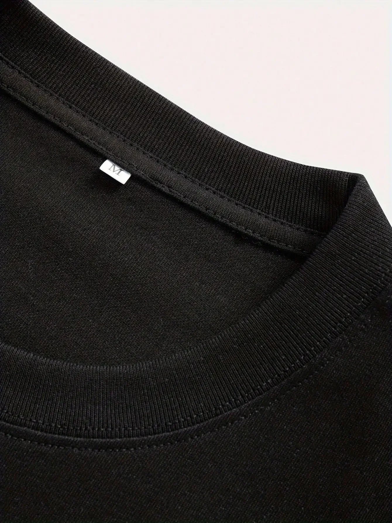 I Saw That Bible Quote  Men's Casual Custom Cotton T-Shirt With Jesus  Graphic Print - Black