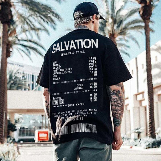 "Salvation Jesus Paid It All" T-shirt