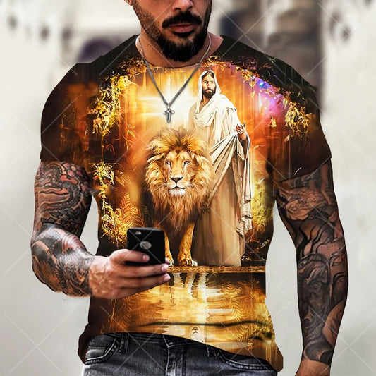 "Jesus Custom T-shirt Patterns" Quick-Drying Tee