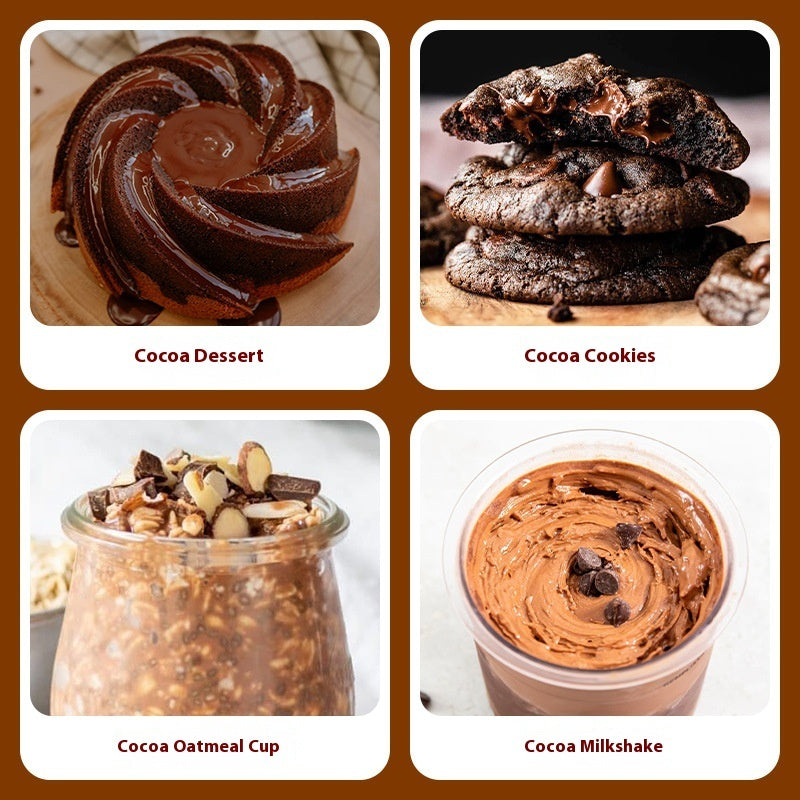 Natural Cocoa Powder – Food Grade, Medium Fat, Unsweetened – 100g / 500g / 1kg / 20kg